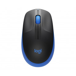 Logitech Wireless Mouse M190 Full-size - BLUE - 2.4GHZ - EMEA - M190